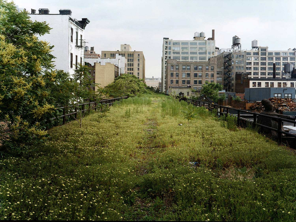 Przed transformacją. High Line