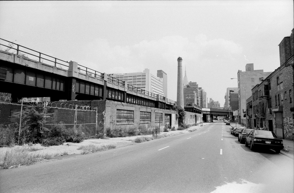 Zamknięta konstrukcja High Line NYC