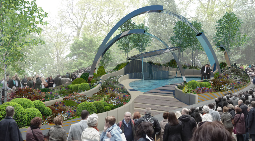 Projekt ogrodu miejskiego