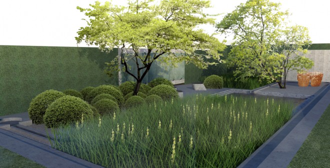 Projekt przydomowego ogrodu